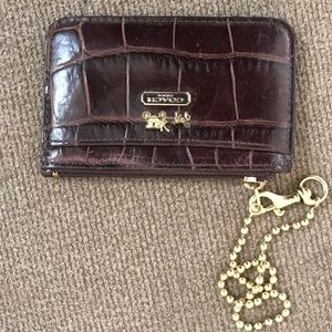 Coach mini wallet